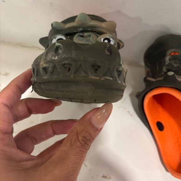 Clog Classic Dinosaur Green Shoes Boys Toddlers (Size: 10) - Picture 9 of 10